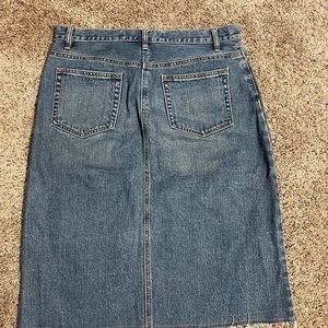 Gap Jean skirt
